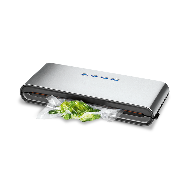 HoYLluDLL Vaccine Sealant Sigillatrice Sottovuoto Professionale Per Alimenti, Sigillatrice Sottovuoto Per Alimenti Con Modalità Per Alimenti Secchi E Umidi Resistente - Nero 8829 - Foto 9