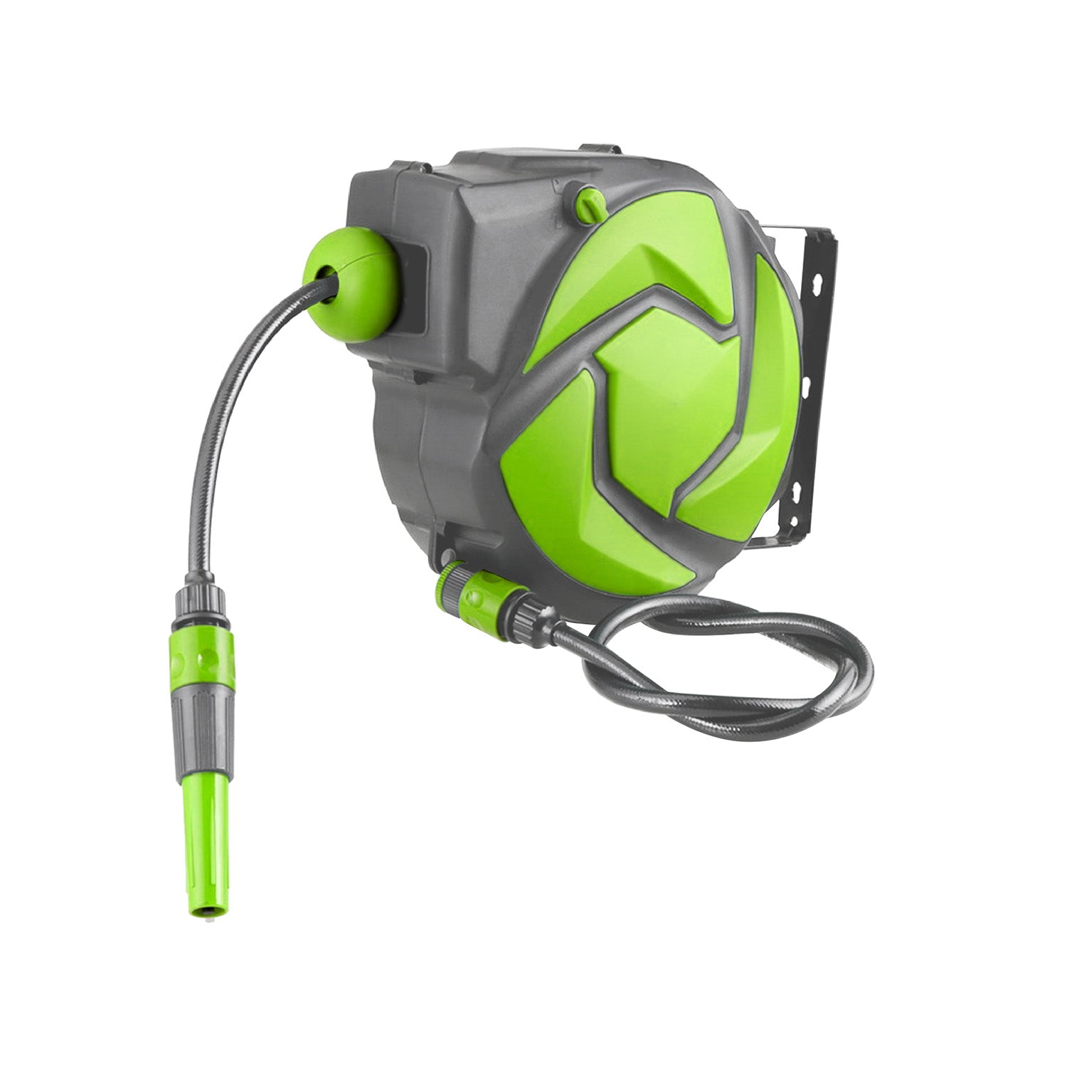 Kit Prolunga Avvolgitubo Da 1 A 10 Metri Con 2 Connettori Premium B2C – Verde, Per Esterno - Foto 1