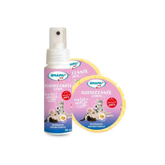 Spray Igienizzante Zampe Per Animali Con Spugnetta 55ml