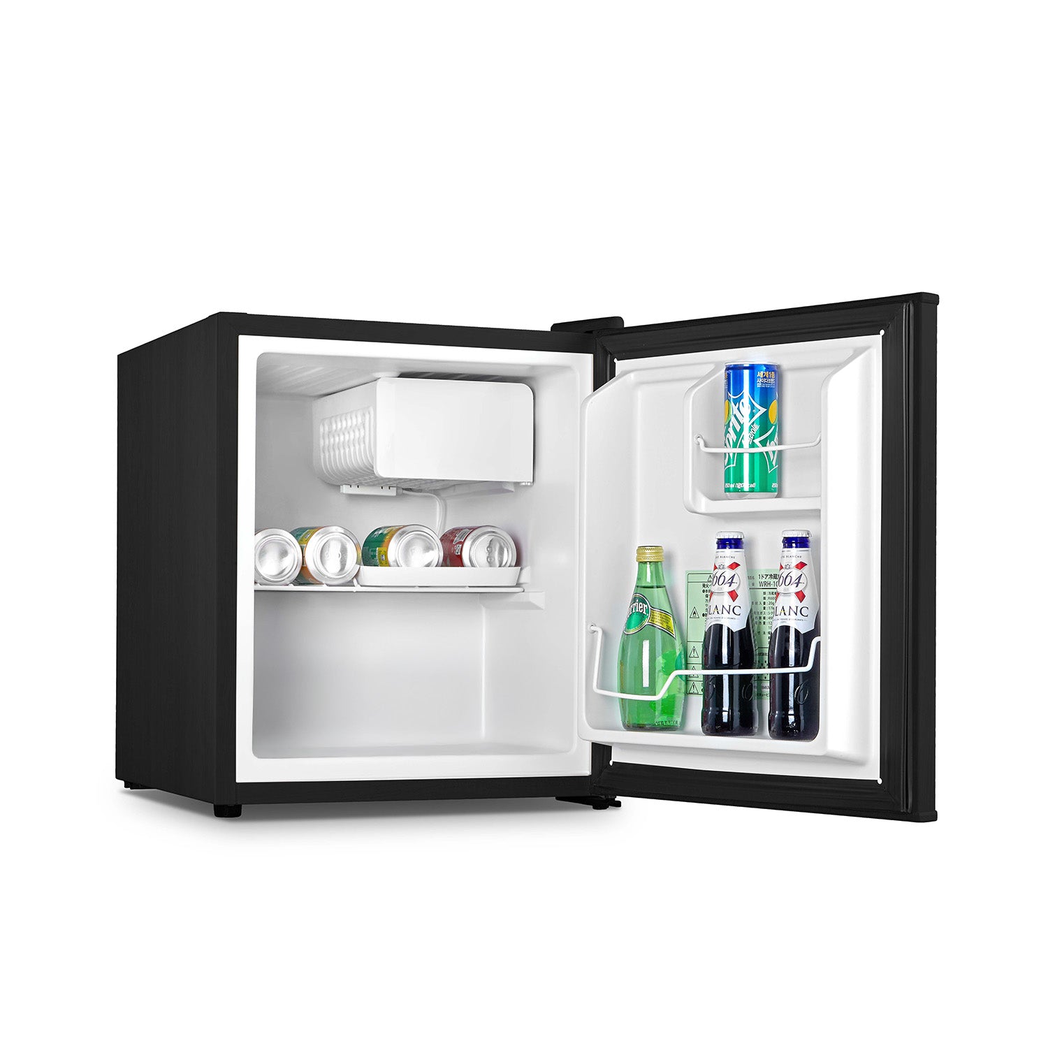 Mini Frigo In Metallo 48l Con Freezer 5l 85w Nero
