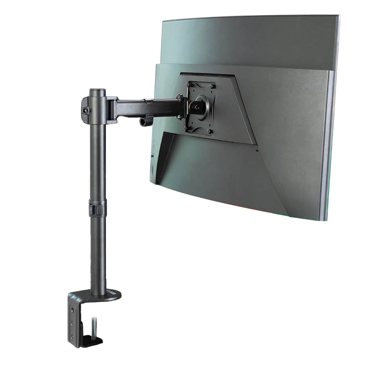 Monoprice 115525 Supporto A Molla Gas Per Doppio Monitor – Regolabile, Da 15 A 34 Pollici, Fissaggio A Morsetto O Occhiello