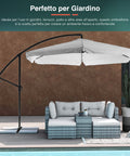 immagine-3-gardenia-ombrellone-decentrato-spring-3m-grigio-ean-8055713250572