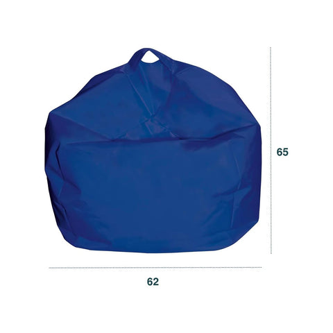 immagine-3-king-collection-pouf-a-sacco-in-nylon-65x62cm-blu-ean-8023755045968