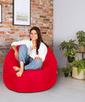 immagine-4-king-collection-pouf-a-sacco-in-nylon-65x62cm-rosso-ean-8023755045944