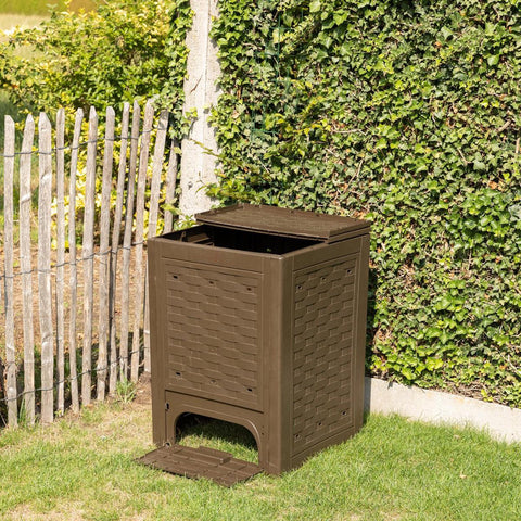 immagine-4-toomax-compostiera-da-giardino-in-rattan-300l-antracite-ean-8009371065016