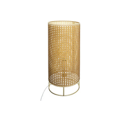 Lampada Da Tavolo In Bambù E Rattan 52cm