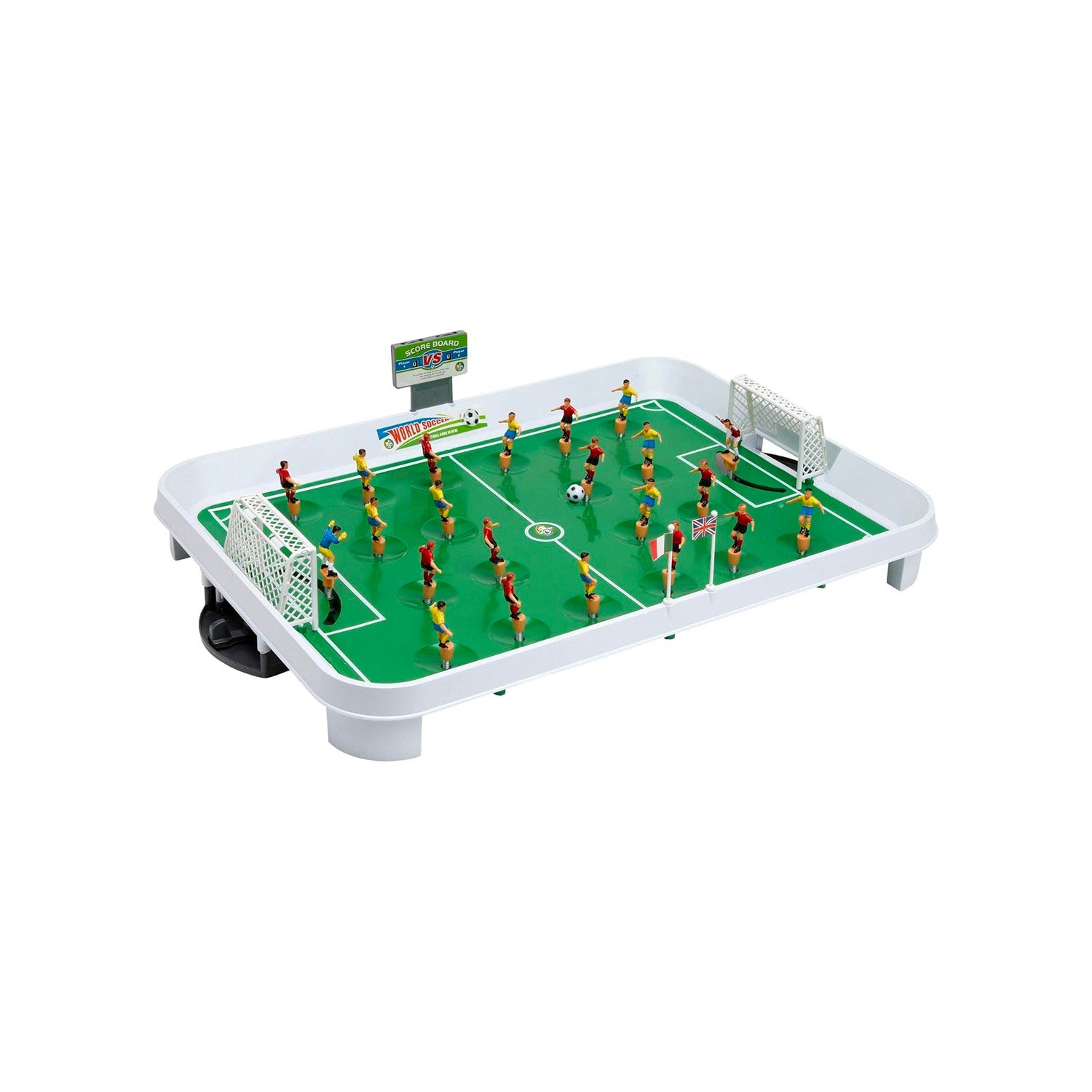 Tavolo multi gioco 2 in 1 con design compatto per calcio balilla e hockey da tavolo per adulti e bambini Tavolo multi gioco 2 in 1 con design compatto per calcio balilla e hockey da tavolo per adulti e bambini