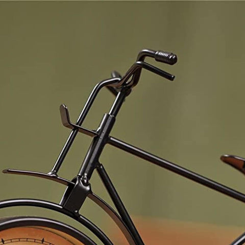 immagine-3-oem-bicicletta-decorativa-con-orologio-in-metallo-nero-31x20cm-ean-4029811472468