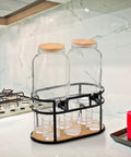 immagine-3-secret-de-gourmet-set-2-dispenser-per-bevande-e-6-bicchieri-33l-ean-3560231619053