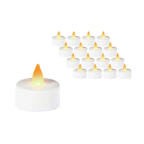 Set 16 Candele LED Decorative – Luce Calda per Interni