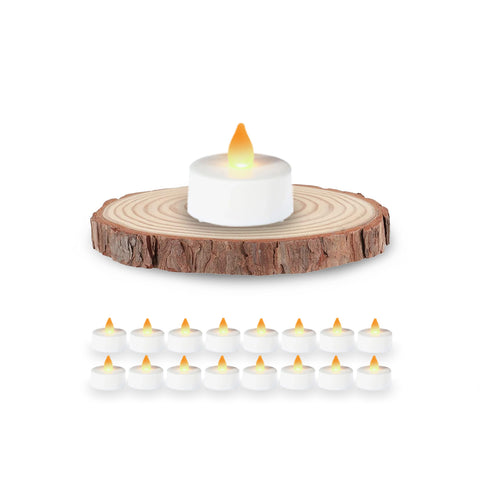 Set 16 Candele LED Decorative – Luce Calda per Interni