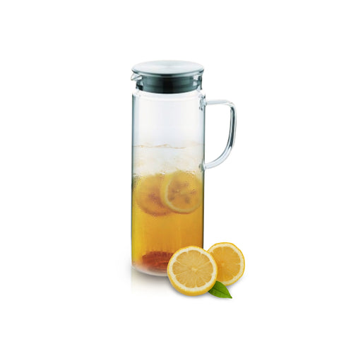 Caraffa in Vetro Borosilicato 1,2L – per Bevande Calde o Fredde