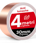 Nastro Anti Lumache Per Piante E Verdure 4m