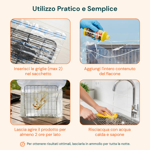 Set Di Pulizia Per Barbecue E Griglia