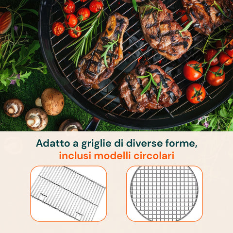 Set Di Pulizia Per Barbecue E Griglia