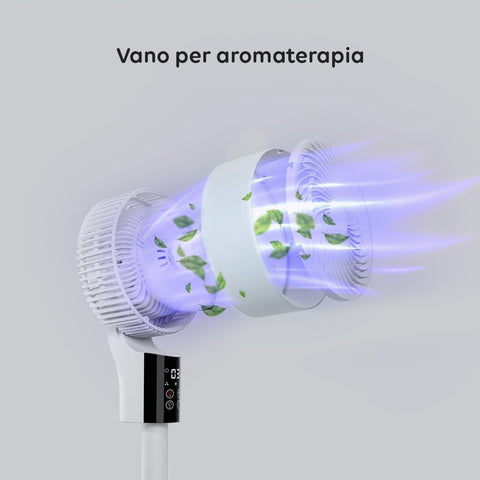 SNAG Ventilatore Digitale Con Telecomando E Timer