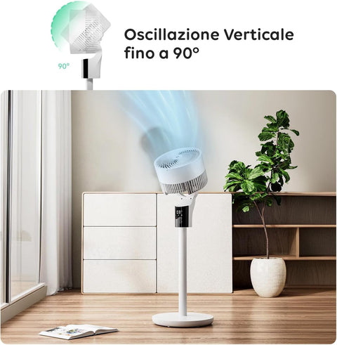 SNAG Ventilatore Digitale Con Telecomando E Timer