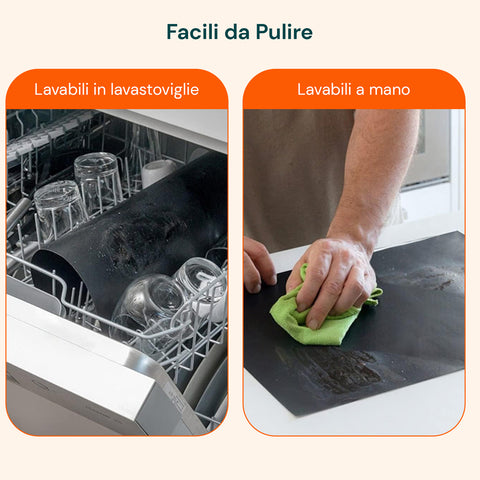 Tappetini Antiaderenti Per Barbecue Set da 2