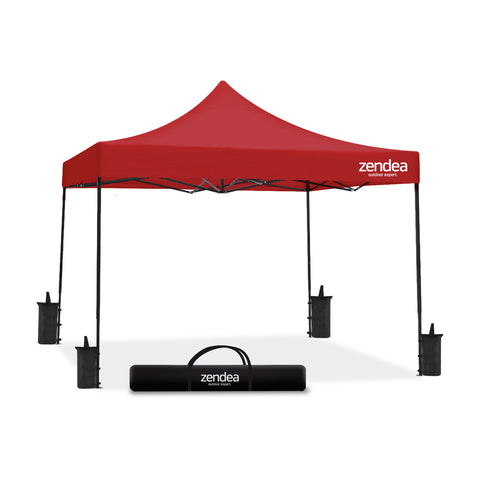 Gazebo Richiudibile 3x3 m Impermeabile con Borsa e Pesi Inclusi