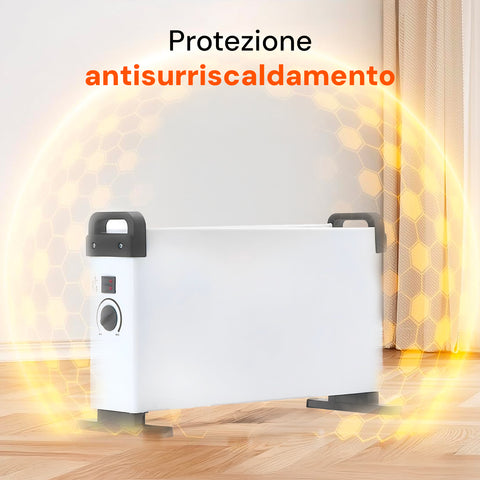 Termoconvettore Da Pavimento 2000w