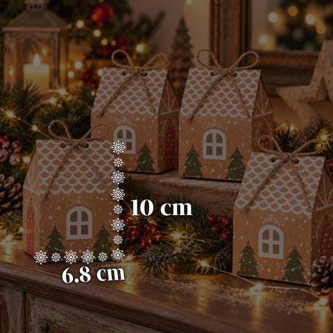 Calendari dell’Avvento – Versione Albero con Cassetti o Casette con Sticker