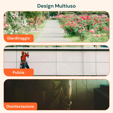 Vaporizzatore A Pressione Con Lancia E Tubo In Pvc 4000ml