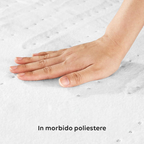 Coperta Termica Elettrica Coprimaterasso Lavabile con RIscaldamento Rapido e 4 Temperature