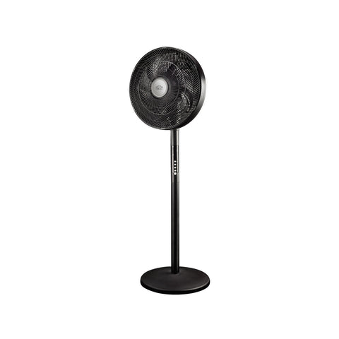 Ventilatore A Piantana Regolabile 4 Velocità E Timer Con Telecomando 70w Nero