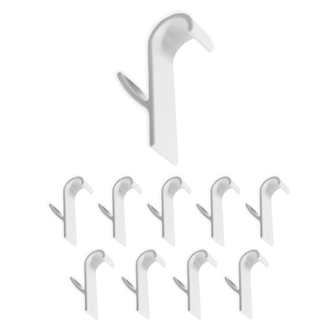 Ganci Multiuso in Plastica Resistente per Casa e Ufficio – Set da 10