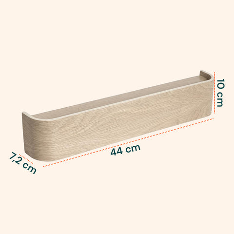 Appendiabiti da Muro Design Moderno con 4 Ganci a Scomparsa