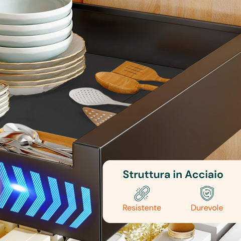 Organizer Estraibile Salvaspazio – Contenitore Scorrevole Multiuso