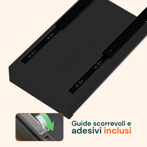 Organizer Estraibile Salvaspazio – Contenitore Scorrevole Multiuso