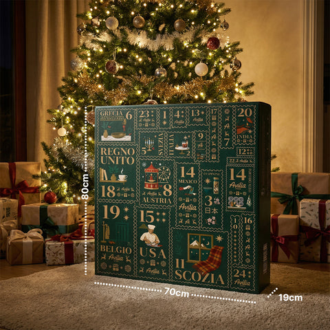 Calendario dell’Avvento Mamma Avilia – Paesi del Mondo con Gioco dell’Oca