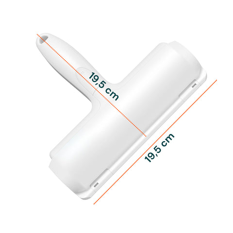 Rullo Leva Peli per Animali con Contenitore Svuotabile