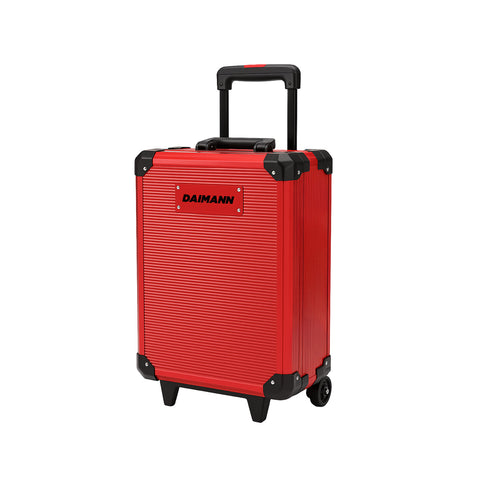 Set Utensili Professionale da 699 Pezzi in Valigetta Trolley – CraftyCart Rosso