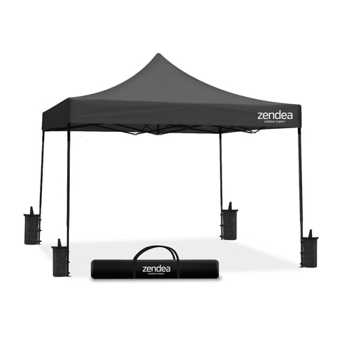 Gazebo Richiudibile 3x3 m Impermeabile con Borsa e Pesi Inclusi