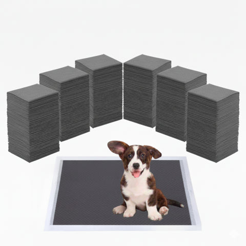 Tappetini Igienici al Carbone Attivo 60×60 – Set 50/300 Pezzi con Adesivi e Anti-Odore