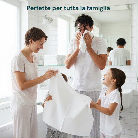 Asciugamani Monouso 68x40 cm – TNT XXL 16 / 576 Pz per Igiene Quotidiana