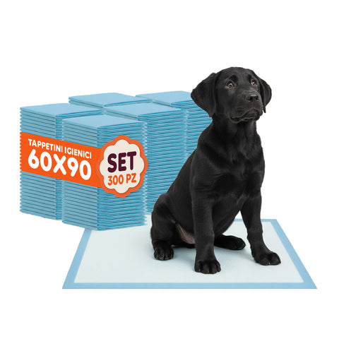 Tappetini Igienici Traversine al Carbone Attivo o Essential 60×90 – Set Vari Formati con Adesivi