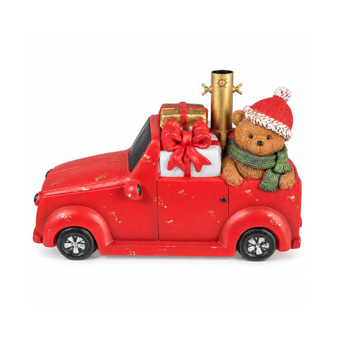 Base per Albero di Natale Decorativa fino a 180 cm – 7 Soggetti Dipinti a Mano in Ferro e Magnesio, Modelli con Luci LED, Aggancio Ø 4 cm