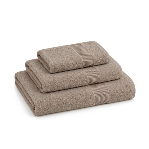 Set 3 Asciugamani in 100% Cotone – Tris Bagno con Telo 90x140, Asciugamano 60x100 e Ospite 40x60 cm, Morbidi e Assorbenti, 6 Colori
