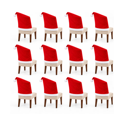 Coprisedia Natalizio Cappello di Babbo Natale 50x60 cm