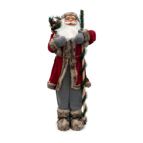 Decoro Natalizio Babbo Natale – Stile Classico Perfetto per Ingresso Soggiorno