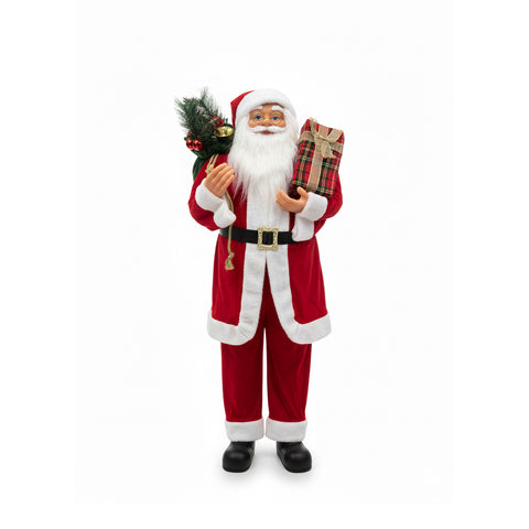 Decoro Natalizio Babbo Natale – Stile Classico Perfetto per Ingresso Soggiorno