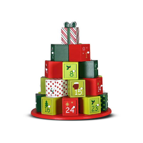 Calendari dell’Avvento – Versione Albero con Cassetti o Casette con Sticker