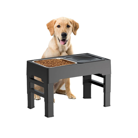 Ciotole Regolabili Perfette per Tutti i Cani - da 8,7 a 28,8 cm di Altezza