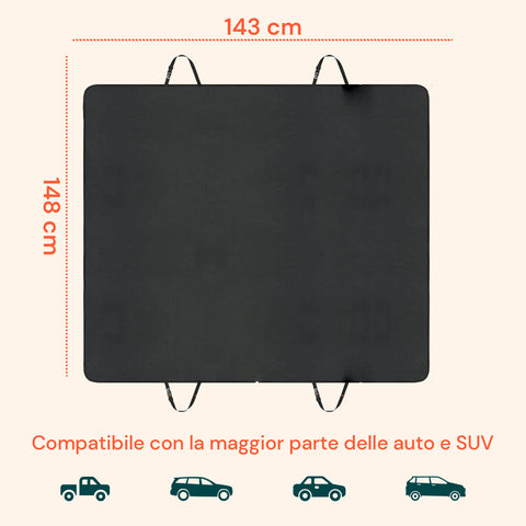 Telo Protettivo Auto per Animali – Impermeabile e Facile da Installare
