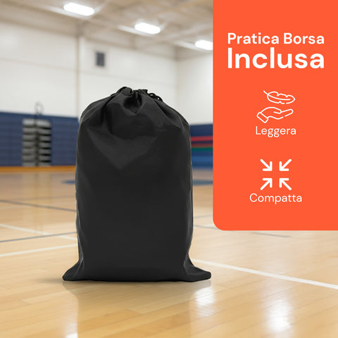 Corda da Salto Fitness con Impugnatura Ergonomica e Borsa