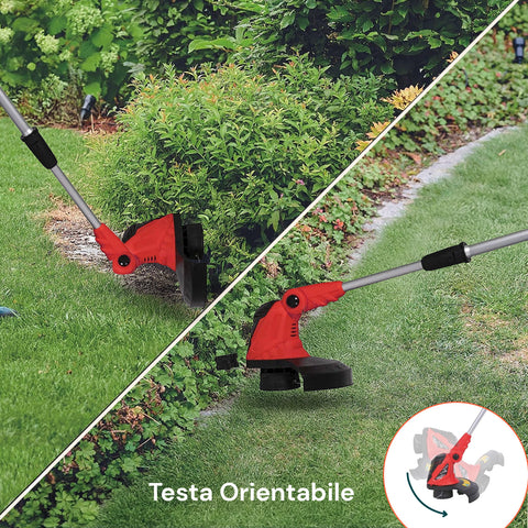 Decespugliatore Elettrico Regolabile – 550W e Sistema Tap & Go