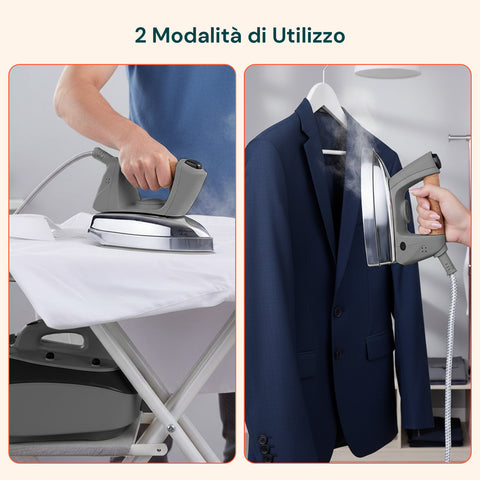 Ferro da Stiro a Caldaia 2000W – Piastra Inox e Vapore Continuo